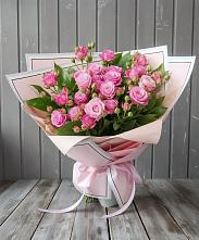 Букет Розовый кустик в Кушве