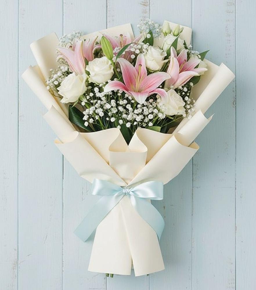 Букет цветов из: Лилии в Кушве