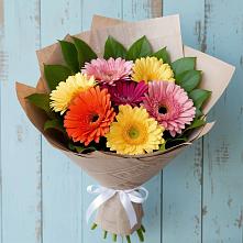 Букет цветов из:  Герберы #REPLACE_PRED# Кушве