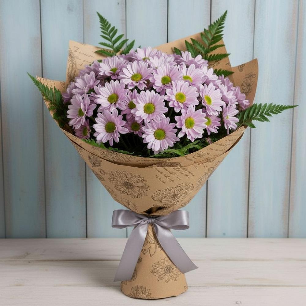 Букет цветов из: Хризантемы в Кушве
