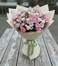 Букет цветов из:  Розы и Хризантемы в Кушве