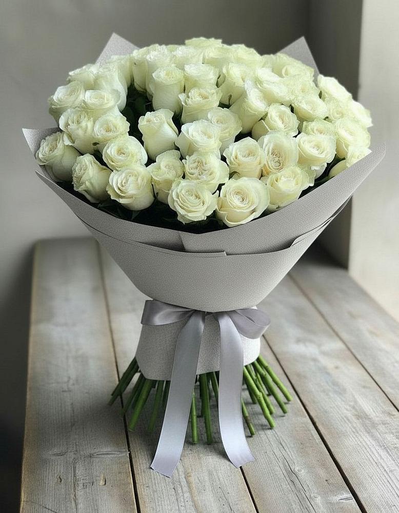 Букет 35 Белых роз в Кушве