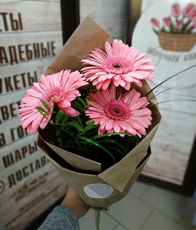 Букет цветов из: Герберы в Кушве