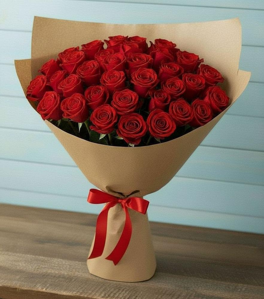 Букет Красные розы Милано в Кушве