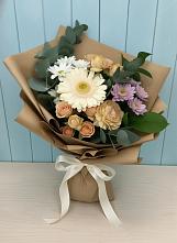 Букет цветов из:  Герберы и Хризантемы в Кушве