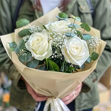 Букет Нежные грёзы в Кушве Букет цветов из: Розы в Кушве