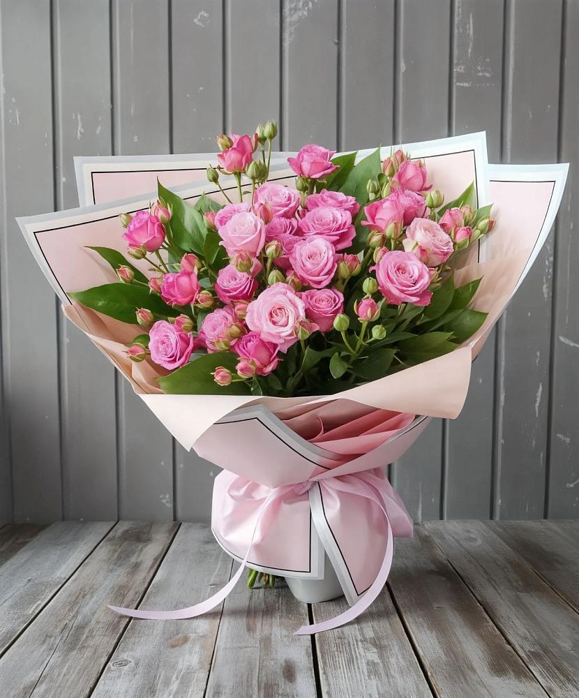 Букет Розовый кустик в Кушве