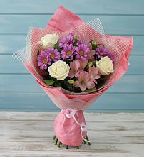 Букет цветов из:  Герберы #REPLACE_PRED# Кушве
