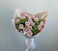 Букет цветов из:  Розы и Хризантемы в Кушве