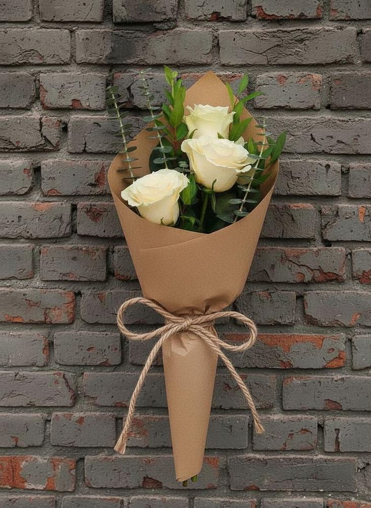 Букет из 3 роз в Кушве Букет цветов из: Розы в Кушве