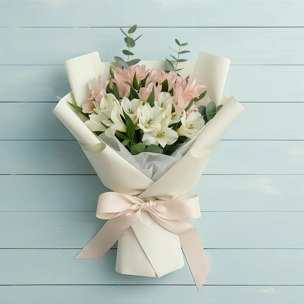 Букет цветов из: Альстромерии в Кушве