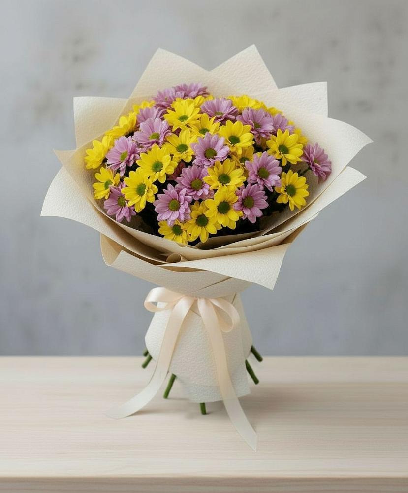 Букет цветов из: Хризантемы в Кушве